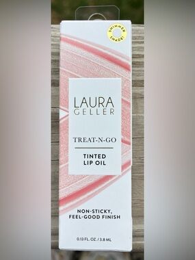 🌻 Laura Geller Treat & Go Tinted Lip Oil - TOP SPOT Full Size New In Box